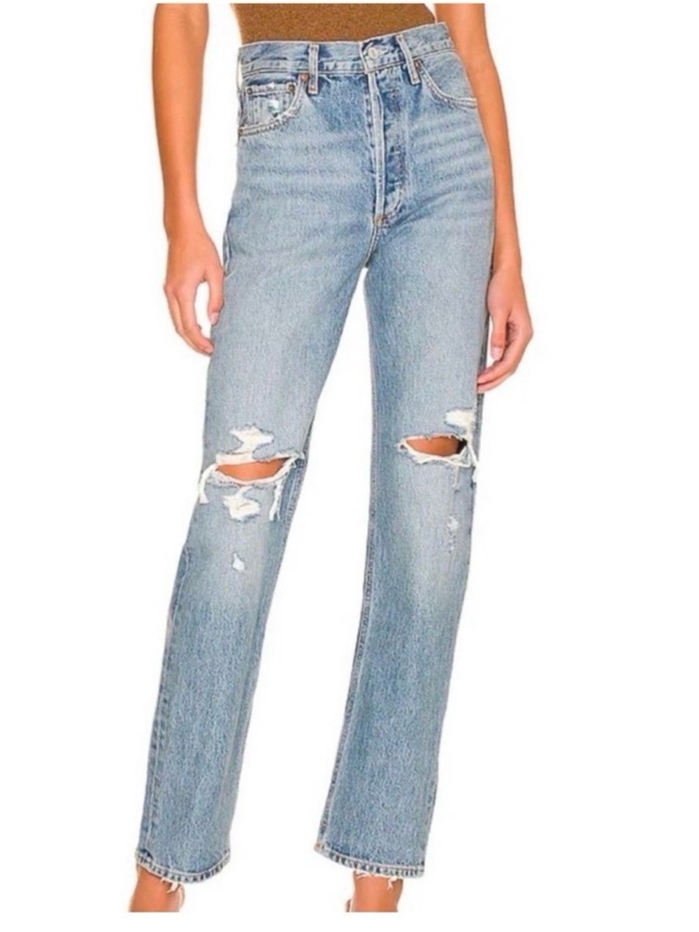 AGOLDE 90s Pinch Waist Jeans in Vintage Blue